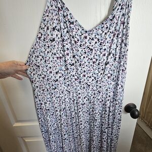 Lane Bryant Multicolor Floral Top